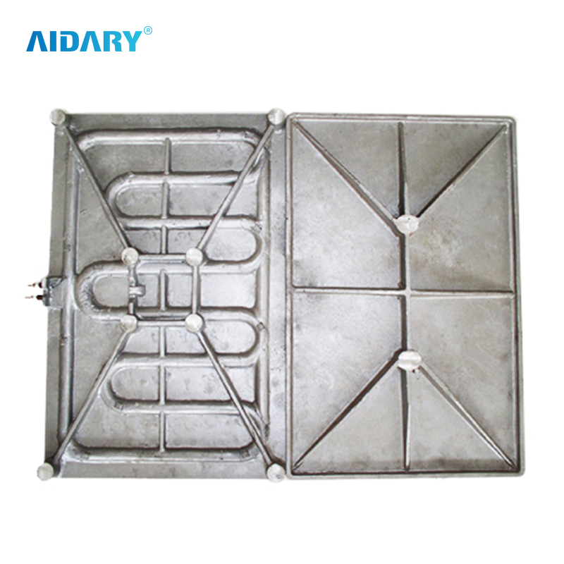 100x120cm Large Size Heating Platen for Pneumatic Heat Press