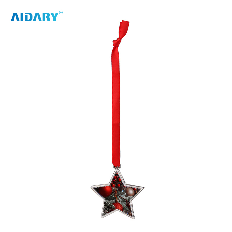 Christmas Metal Ornament - Star