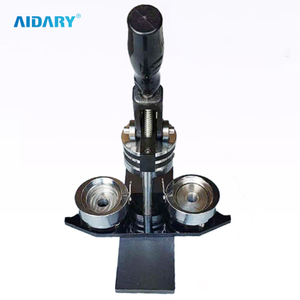 35mm Top Quality Manual Handed Oval Button Press Machine