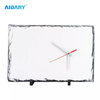 Sublimation Photo Rock with Clock Device