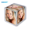 10x10cm Cube Pictures Frame with LED light