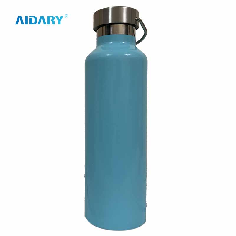 AIDARY Bamboo Steel Cover Single Layer Sublimation Sports Bottle