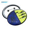  57*45mm Oval Badge Button Pin