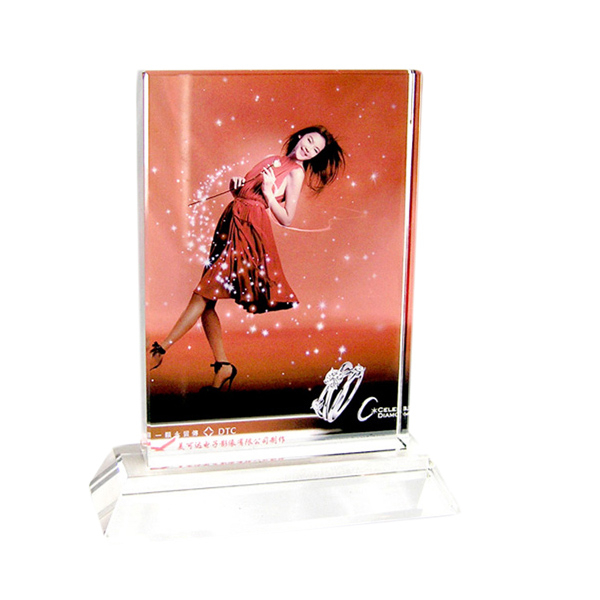 Vertical T Folding Screen 130 Sublimation Crystal Photo Frame