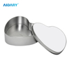 AIDARY Round Metal Box Candy Tin Box for Sublimation