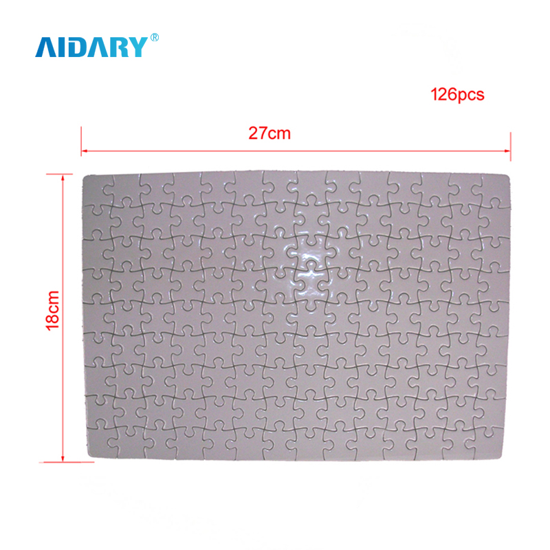 Round Sublimation Puzzle Blanks Sublimable Jigsaw Puzzle Blank