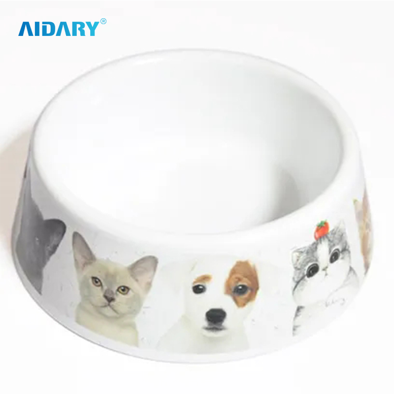 Sublimation Plastic Dog Bowl