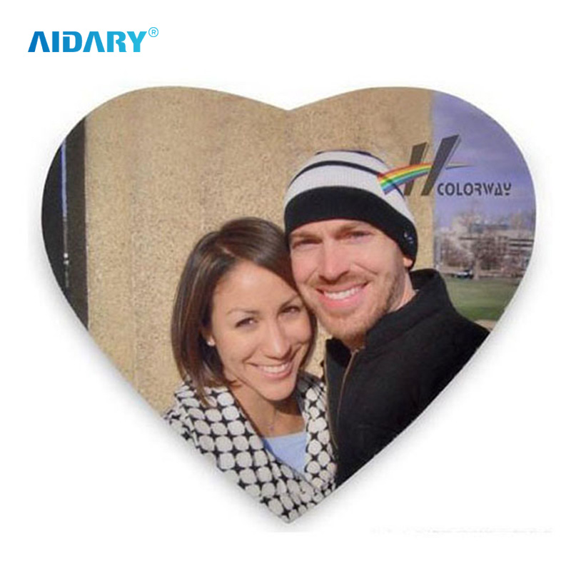 AIDARY Sublimation Heart Mouse Pad 5mm