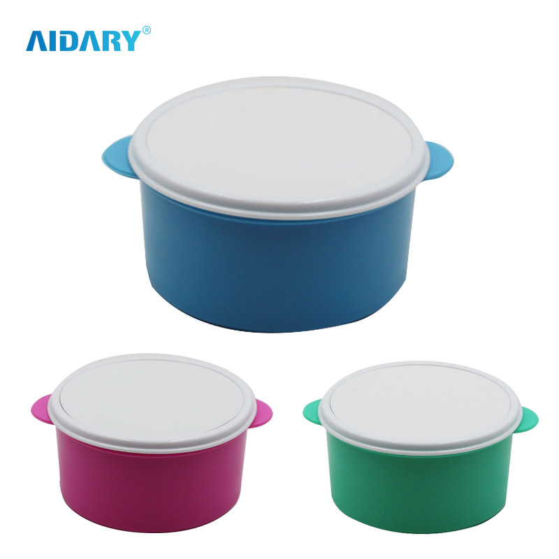 Sublimation Round Lunch Box