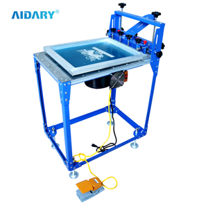 AIDARY Round Vacuum Silk Screen Printing Machinery for Sale