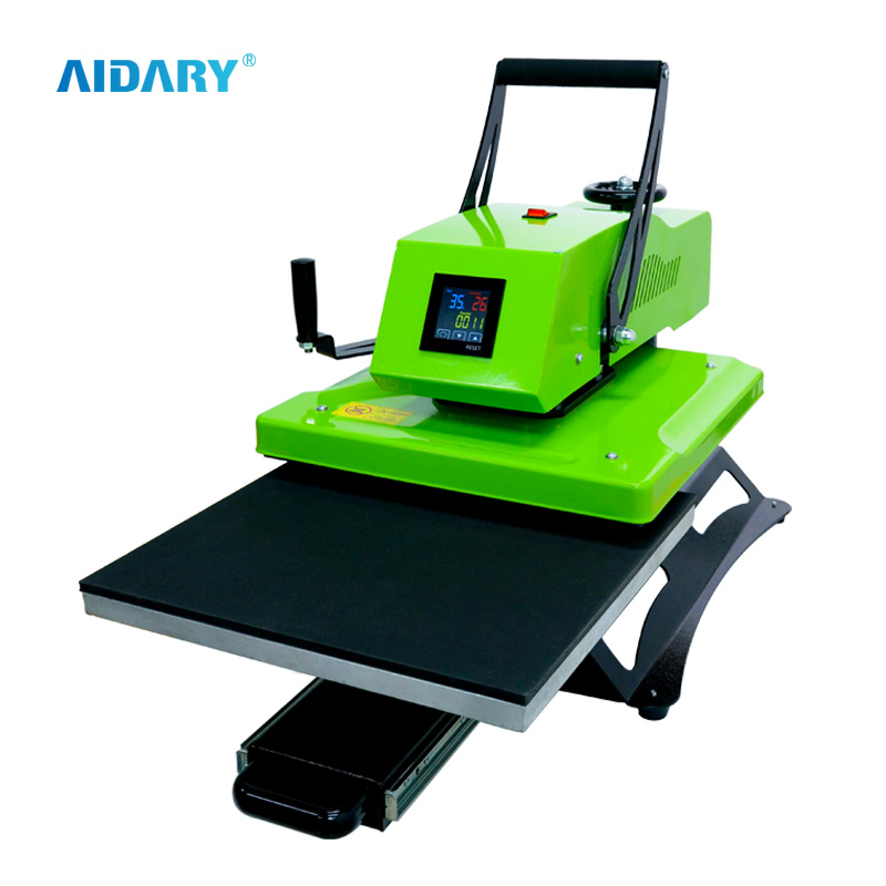 AIDARY 15x15 Best Seller Swing Away Insert Tshirt Draw Type High Quality Heat Sublimation Machine HP3805