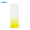 AIDARY Sublimation 3oz Mini Gradient Colorful Sandy Glass Vodka Mug