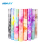 Roll PU Glossy Tie-dyed Pattern Heat Transfer Vinyl