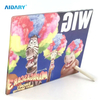 Sublimation 8 Inches Golden Edge Glass Photo Frame