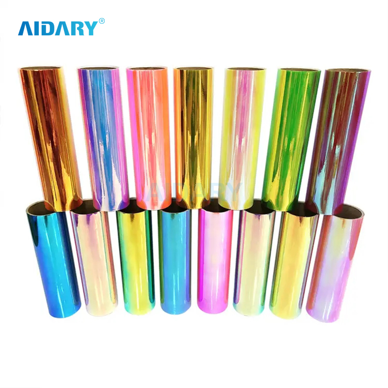 PVC Rainbow Holographic Self Adhesive Heat Transfer Vinyl Buy Self