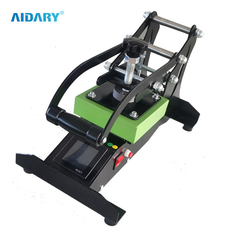 AIDARY Small size Portable label printing logo heat press machine HP230C-1