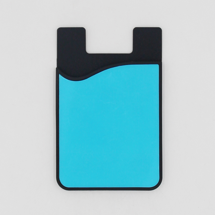 Sublimation credit card holder TPU phone wallet Self Adhesive Card Pocket
