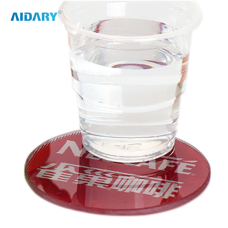 Customized Blank Round Glass Coasters