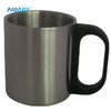 AIDARY Sublimation Plastic Handle Stainless Steel Mug