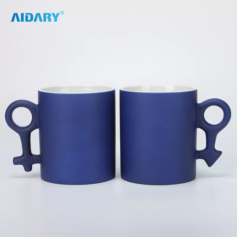 AIDARY Sublimation Color Change Couple Mug
