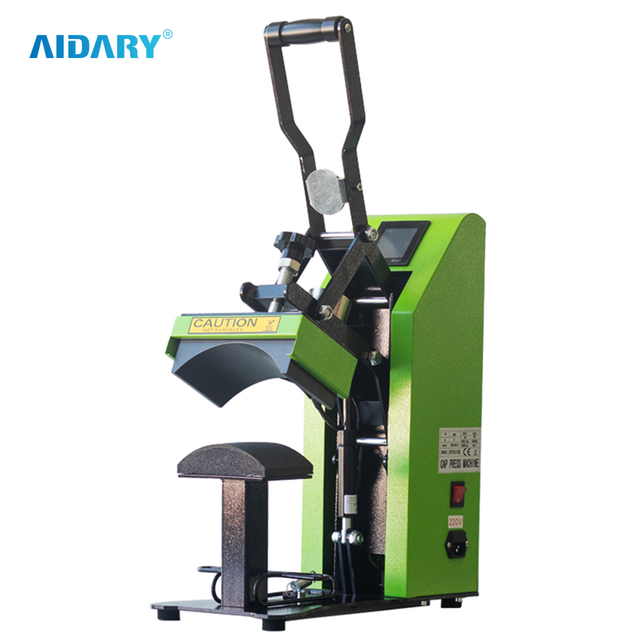 AIDARY China Supplier Auto Open Function Aluminium Cap Heater Cap Printing Machine Sublimation CP2815S for Sales
