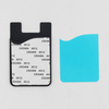 Sublimation credit card holder TPU phone wallet Self Adhesive Card Pocket